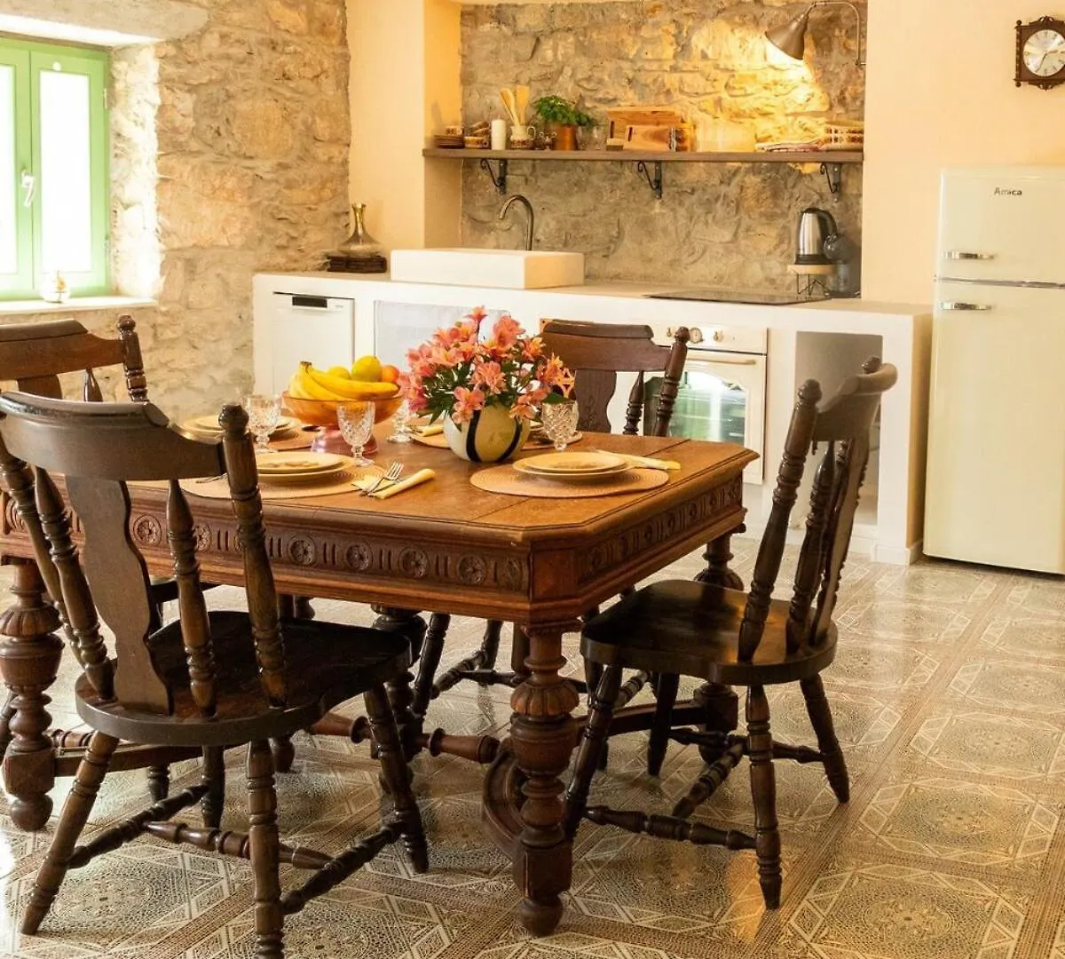 Villa Casa Kamik-19Th Century Stone House 50 M From Sea Jadranovo Croacia